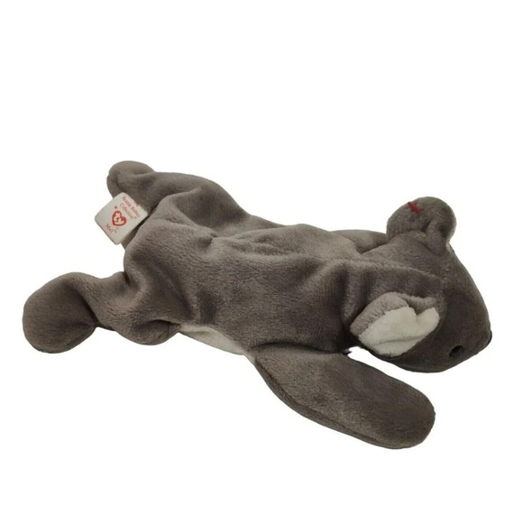 Ty Beanie Babies Mel Koala Bear Plush Stuffed Animal Toy Gray 8 in Hang Tag FLAW - Picture 3 of 11